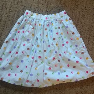 Macarroon print skirt. From moddolly sample sale.